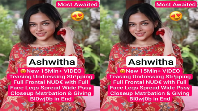 Ashw!tha Most Awaited New Teasing – Closeup Mstrbation Video Free