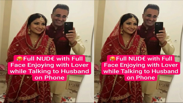 Talking to Husband on Phone – Horny Wife Oyo Receptionist Massage – Enjoying with Two Friends Viral Pron