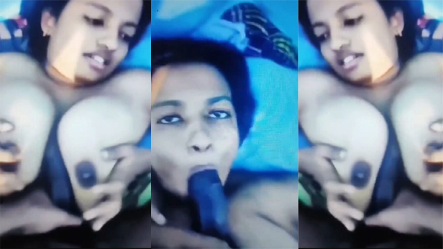 Mallu Aunty Boobsjob & Blowjob Fucking MMS Leaked Online