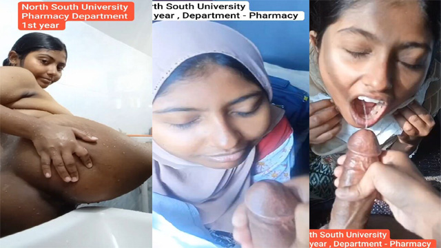 Bengali Girl In Hijab Taking Cum – Mouth And Face Showing Asshole Viral Pron Video