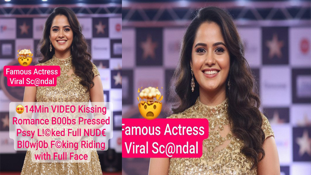 Famous South Actress Viral Scandal Kissing Boobs & Deep Fucking