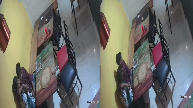 College Lovers Kissing And – Romance In Restaurant Mms Video
