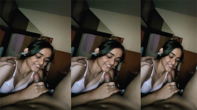 Tamil Young Girl Blowjob to her lover Video Free