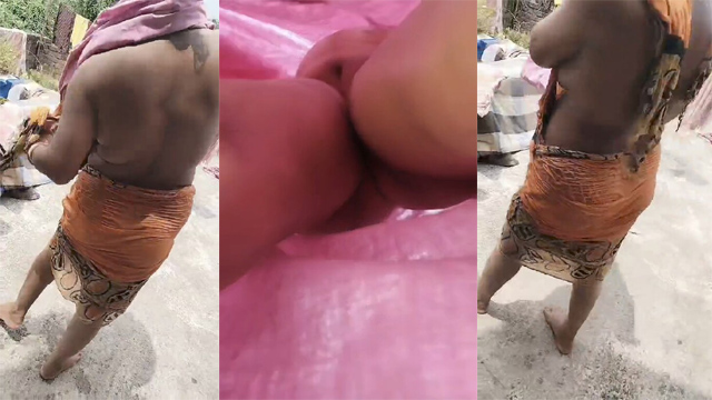 Horny Guy Capturing Mom – Clothes After Bath Porn Video