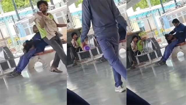 Indian Crazy Guy Getting Blowjob In – Railway Station In Public Capchar Porn Video