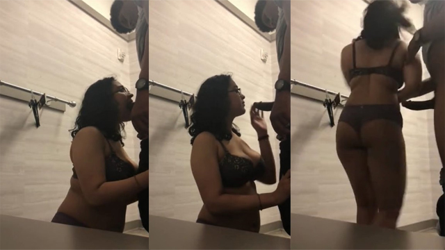 Nerdy Mallu Girl Giving Blowjob – Standing Fucking Mms Video