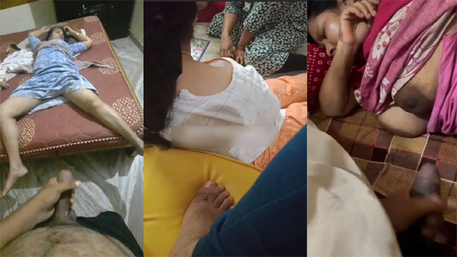 Two Horny Son Masturbating – By Watching Sleeping Family