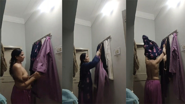 Bhabhi Changing Clothes – Hidden Captured Porn Video