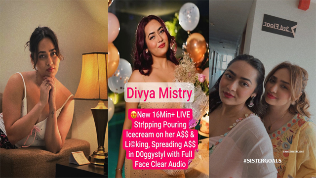 Divya Mistry Stripping Boobs Pressing Full Face New 16Min video