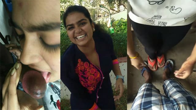 Stairs Blowjob Priya – BF Deep Viral MMS