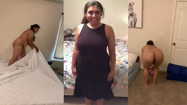 Hot Milf Nude Captured Giving Blowjob & Fucking Video