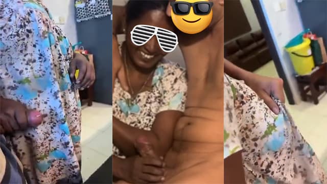 Mallu Mature Maid Fucking Blowjob by Her House Owner Viral Porn Video