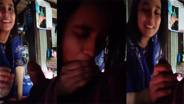 Slim College Babe – Boyfriend Blowjob Leaked MMS