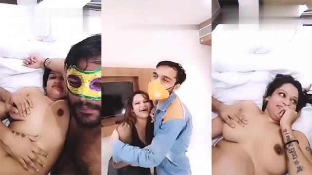 Desi Hot Couple – Threesome Hotel Room MMS
