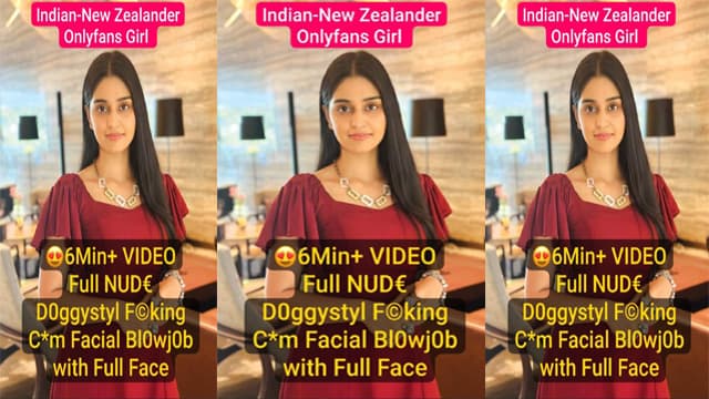 Indian New Zealander Girl Sextape – Fucks Cam with Full Face