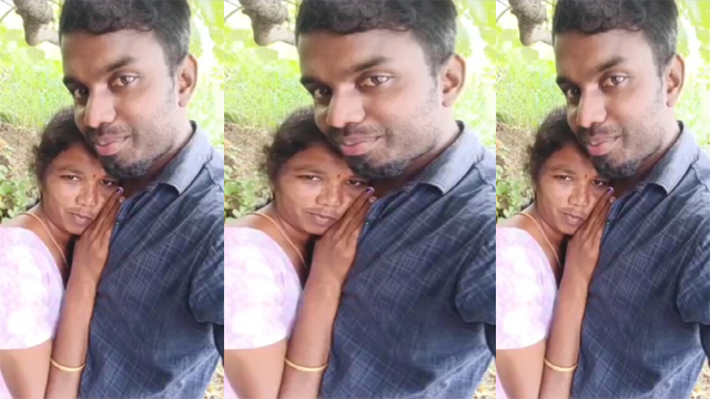 Cheater Tamil Aunty Outdoor – Threesome Having Fun With Lover