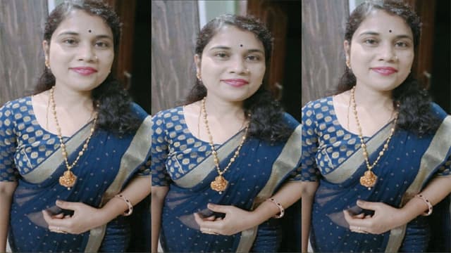 Cute Desi Bhabhi – Bathroom Blue Film Leak