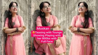 Muskan Miss Charming Hot Teasing Viral Now