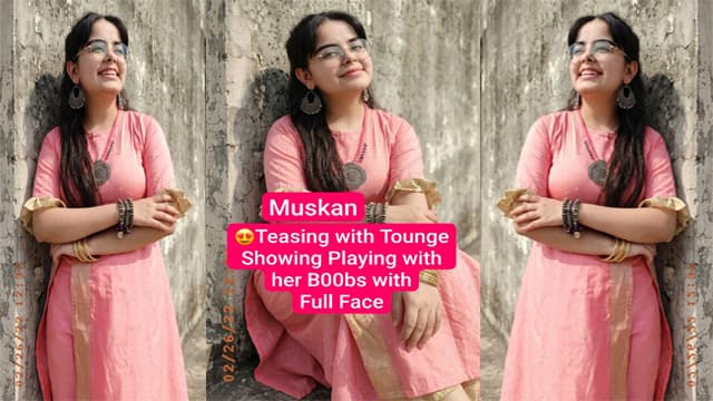 Muskan Miss Charming Hot Teasing Viral Now
