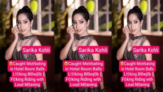 Real Sarika Kohli Caught Hotel Licking Blowjob