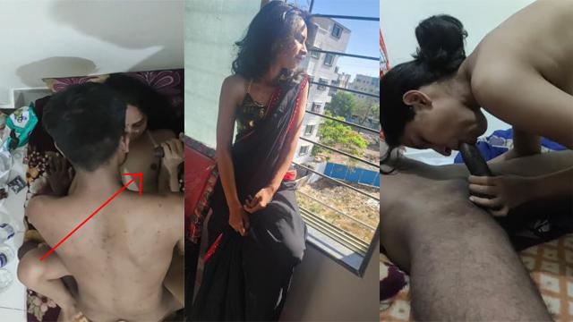 Tamil Teen Young Cutie Babe Enjoying Threesome Porn