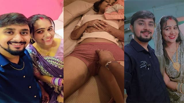 Beautiful Newly Wed Bhabi Hard Doggy Fuck Video