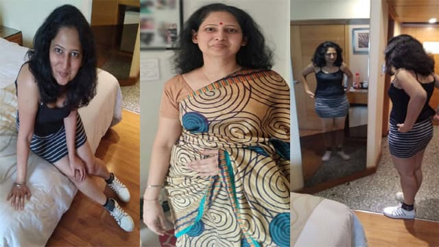 Beautiful South Indian Milf Wife Blowjob