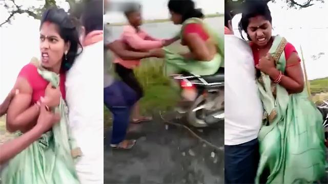 Couple has outdoor sex caught by village People Jangal Me Trap