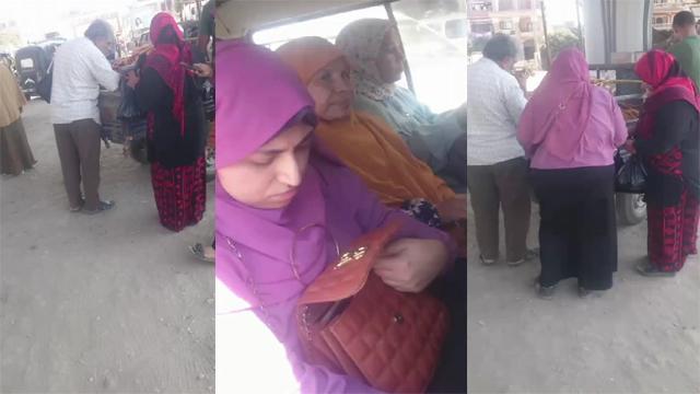 Horny Guy Touching Aunty Big Ass On A Ride Car