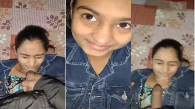 Cute Punjabi Teen Girl Taking Cum On Face