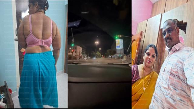 Tamil Viral sex video of Uncle and Aunty fucking on the home balcony